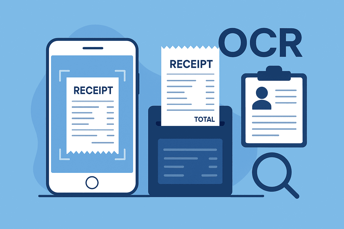 Smart Receipt Scanning with OCR Technology